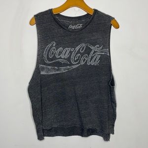 Coca-Cola sleeveless Crop Top